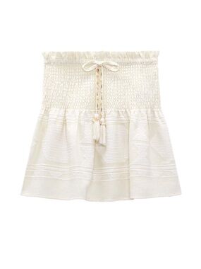 NWT Zara Linen Blend Short Skirt